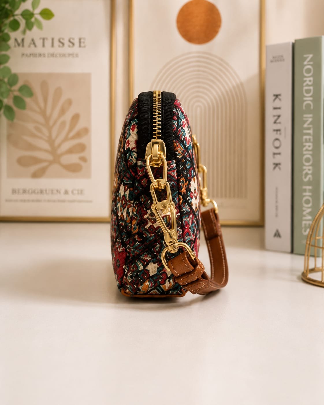 Bonofie Jute Sling Bag - View 4